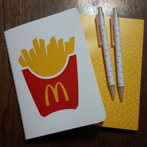 McDonald's Note book set with pens
